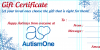 Autism One Gift Certificate product image